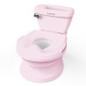 INGENUITY Mini Toilette fille avec Réducteur de Toilette enfant inclus Chasse d eau music