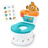 DISNEY BABY - NEMO- Mini toilette avec réducteur de lunette de toilette inclus, 2 en 1, MySize, Pot amovible facile a nettoyer