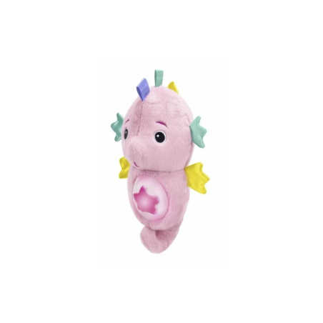 Baby Einstein Veilleuse Bébé, Doudou Hippocampe Rose, Réponds Au Pleurs De Bébé, Musicale, Lumi