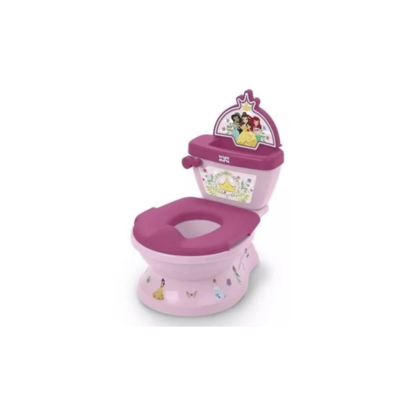 DISNEY BABY - PRINCESSES- Mini toilette avec réducteur de lunette de toilette inclus, 2 en 1, MySize, Pot amovible