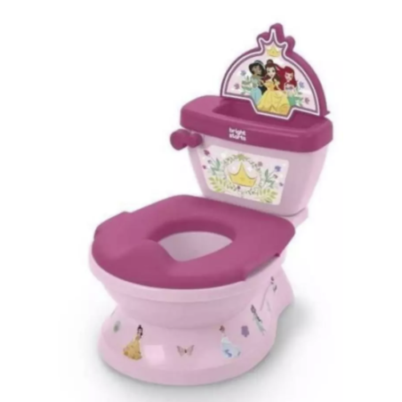 DISNEY BABY - PRINCESSES- Mini toilette avec réducteur de lunette de toilette inclus, 2 en 1, MySize, Pot amovible