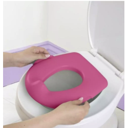 DISNEY BABY - PRINCESSES- Mini toilette avec réducteur de lunette de toilette inclus, 2 en 1, MySize, Pot amovible