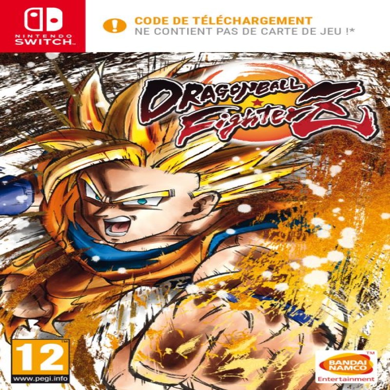 Dragon Ball Fighter Z Code in a Box Nintendo Switch