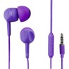 Écouteurs intra-auriculaires Thomson volume réglable, micro-casque lilas