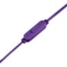 Écouteurs intra-auriculaires Thomson volume réglable, micro-casque lilas