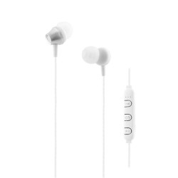 Écouteurs intra-auriculaires - avec micro - bluetooth - T'NB - Argent