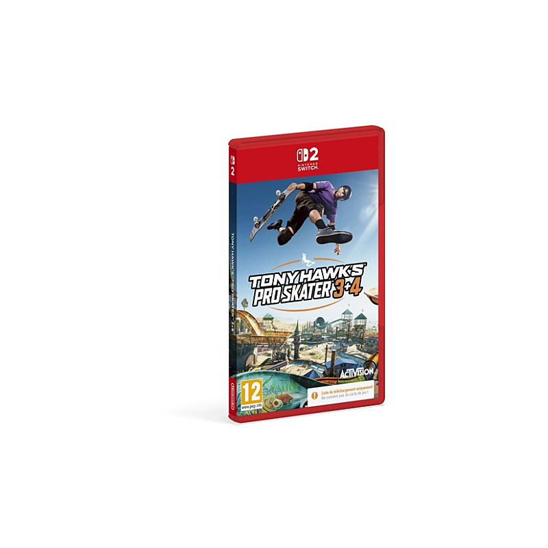 Tony Hawk's Pro Skater 3 + 4 (Code in a Box) (NINTENDO SWITCH 2)