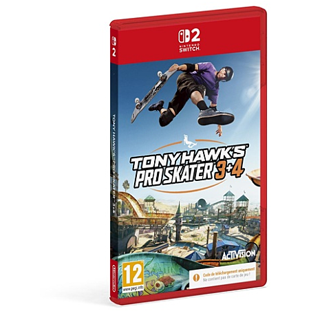 Tony Hawk's Pro Skater 3 + 4 (Code in a Box) (NINTENDO SWITCH 2)