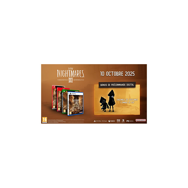 Little Nightmares III Switch 2 BANDAI