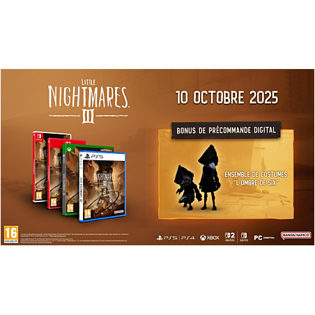 Little Nightmares III Switch 2 BANDAI