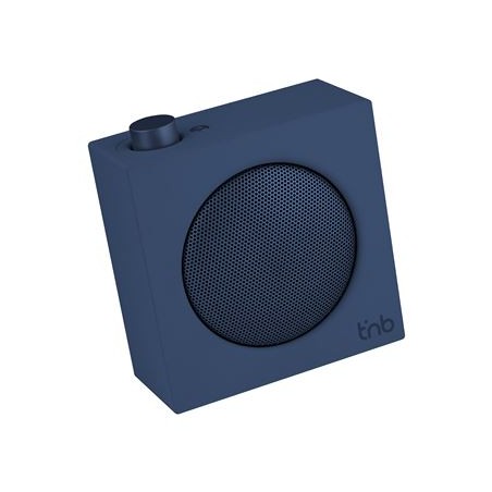 T'nB - Enceinte Bluetooth Rainbow Cube, Son Clair et Équilibré, Puissance 5 W - Bleu Nuit