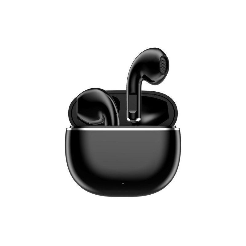 ECOUTEURS SANS FIL PURE PLASTIQUE RECYCLE NOIR