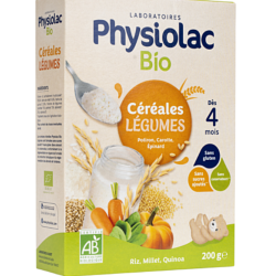 Céréales légumes Bio dès 4...