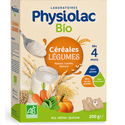 Céréales légumes Bio dès 4 mois 200g