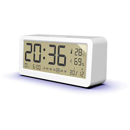 ORAS - Réveil Digital - Blanc