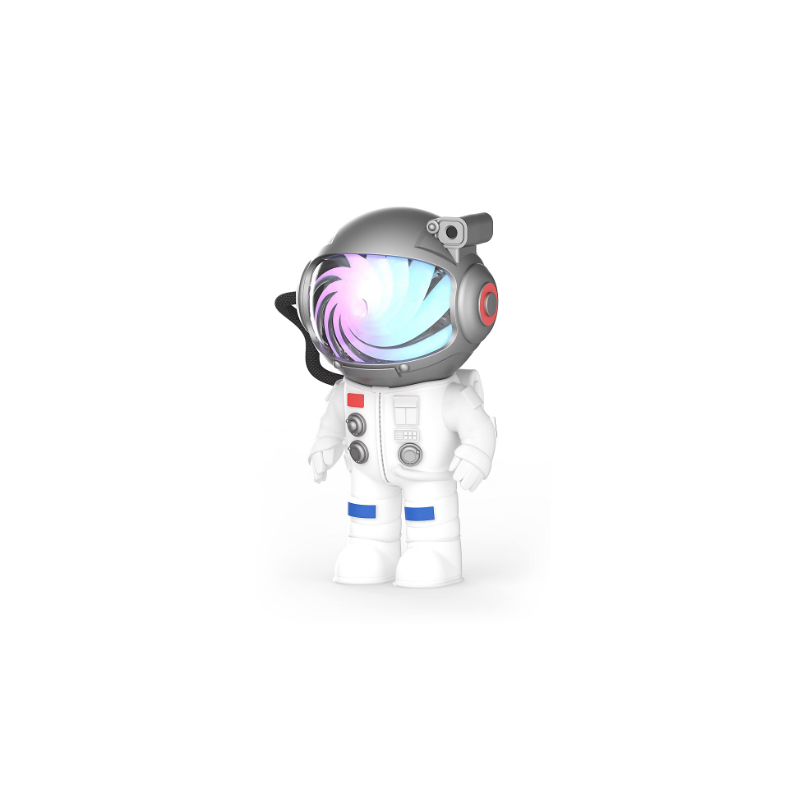 Veilleuse astronaute projecteur d'étoiles LED integrée RGB 15W IP20 H.23cm BigBen Connected