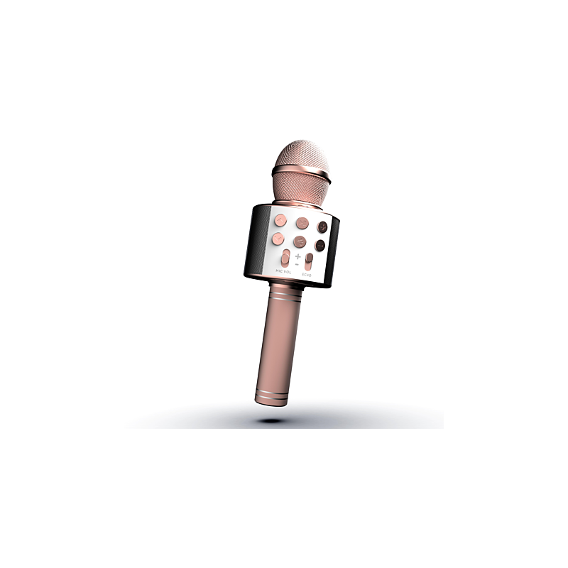 MICRO KARAOKE PINK GOLD