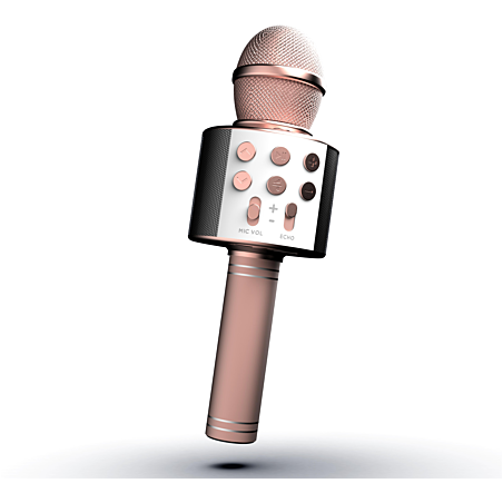MICRO KARAOKE PINK GOLD