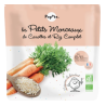 POPOTE LES PETITS MORCEAUX Petits Morceaux Carottes - Riz Complet Dès +8 Mois - 190g
