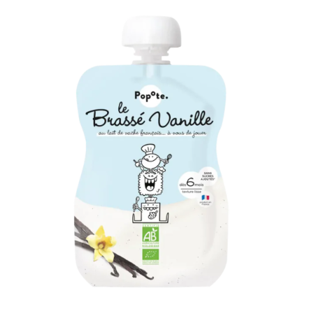 Le Brassé Vanille Bio 6 mois 100g Popote