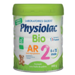 PHYSIOLAC Lait Bio AR 2ème...