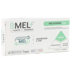 8 Mel+ Mélatonine 1 mg...