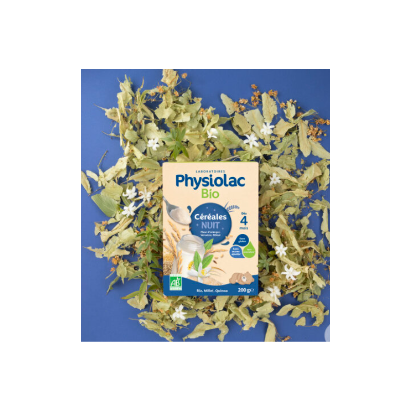 PHYSIOLAC CEREALES DU NUIT BIO B/200