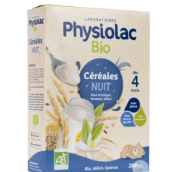 PHYSIOLAC CEREALES DU NUIT BIO B/200
