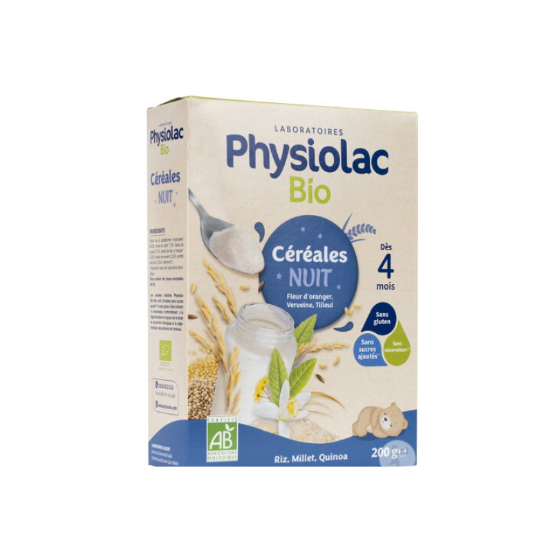 PHYSIOLAC CEREALES DU NUIT BIO B/200