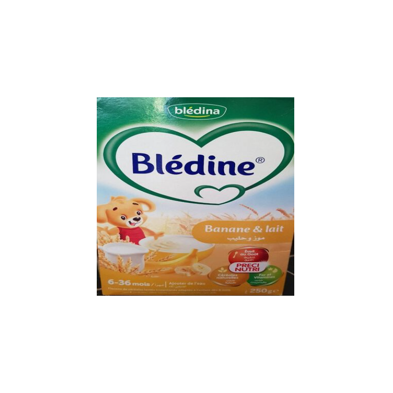 BLEDINE LACTEE BANANE B/250G