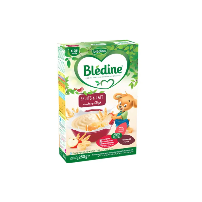 BLEDINE LACTEE FRUITS B/250G