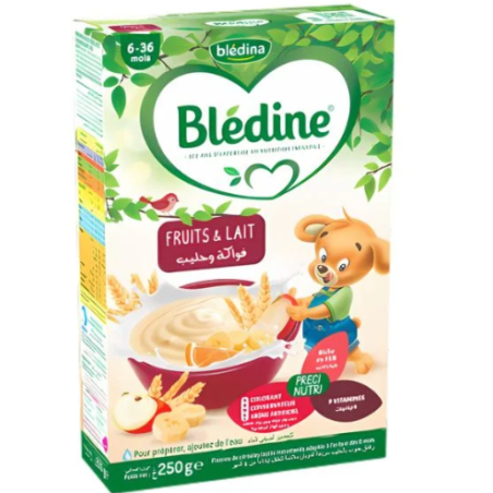 BLEDINE LACTEE FRUITS B/250G