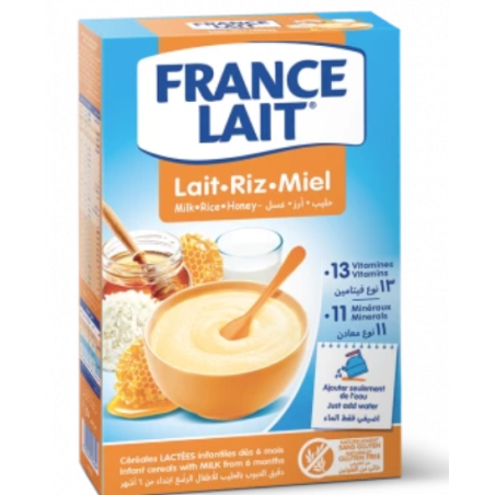 FRANCE LAIT LACTE RIZ-MIEL 250G E/1