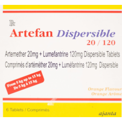 ARTEFAN 20/120MG CP DISP B/6