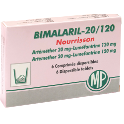 BIMALARIL 20/120 CP DISP B/6