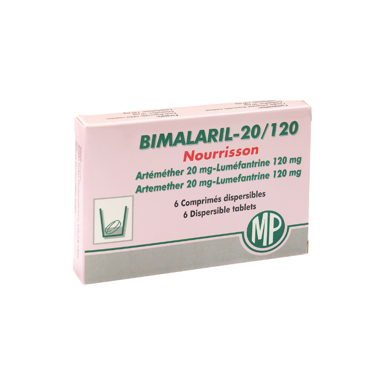 BIMALARIL 20/120 CP DISP B/6