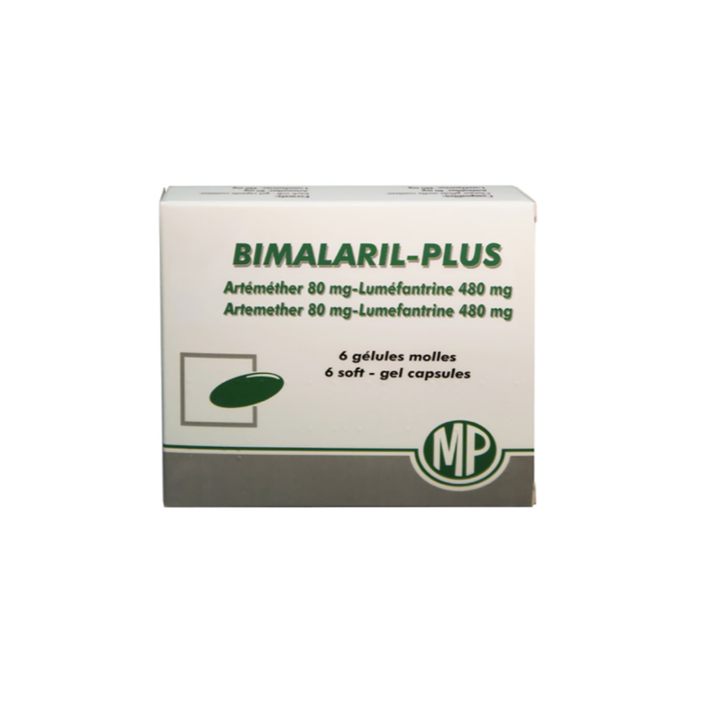 BIMALARIL PLUS 80/480MG GELULES  B/6