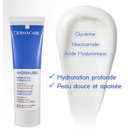 DERMACARE HYDRALISS CR RICHE NOURRSNTE FL/50ML