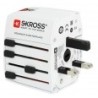 Adaptateur secteur de voyage universel + 2 USB SKROSS