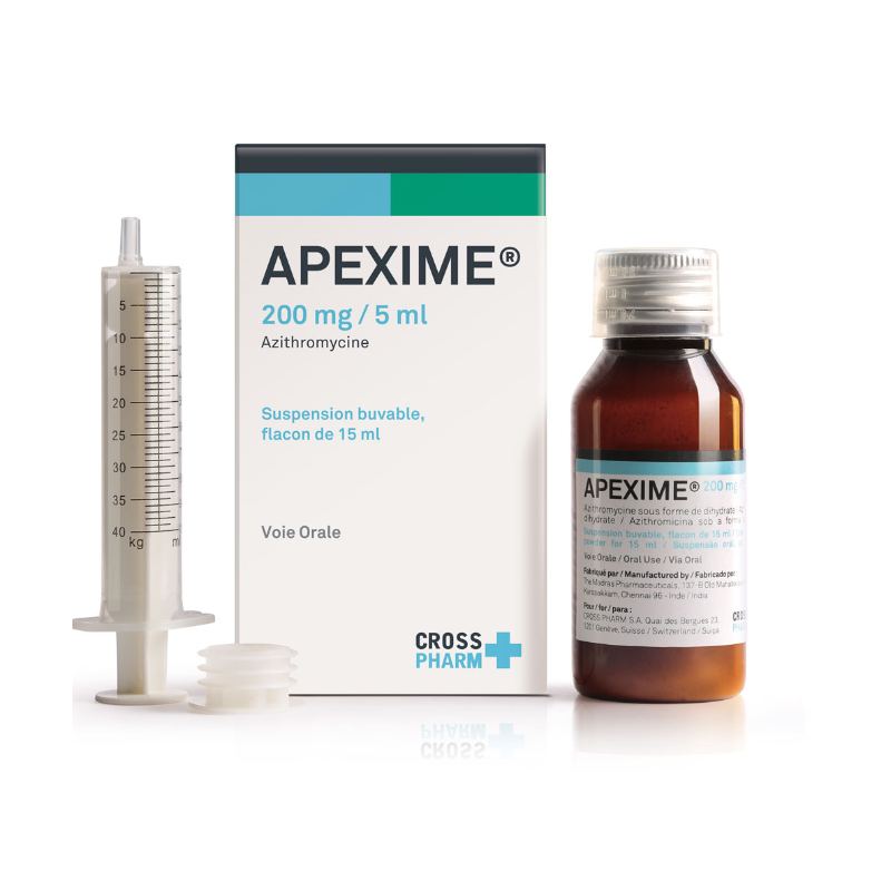 APEXIME 200MG/5ML SIROP FL/15ML