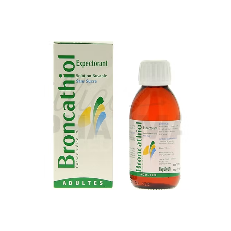 BRONCATHIOL  5%  AD SIROP FL/150 ML