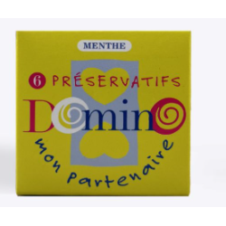 PRESERV DOMINO MENTHE B/6