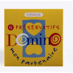 PRESERV DOMINO VANILLE B/6