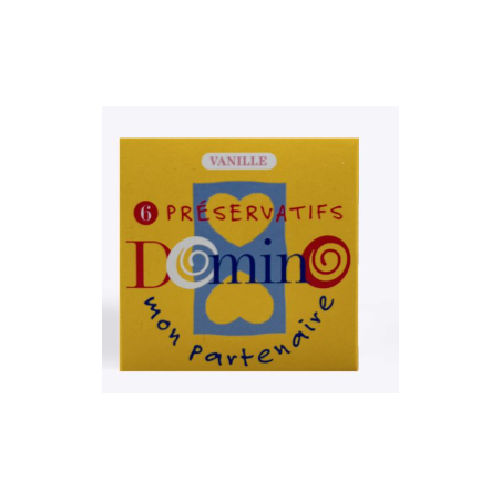 PRESERV DOMINO VANILLE B/6