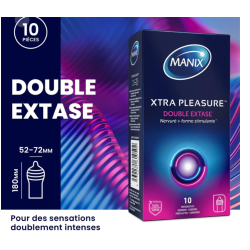 PRESERV MANIX XTRA PLEASURE B/12