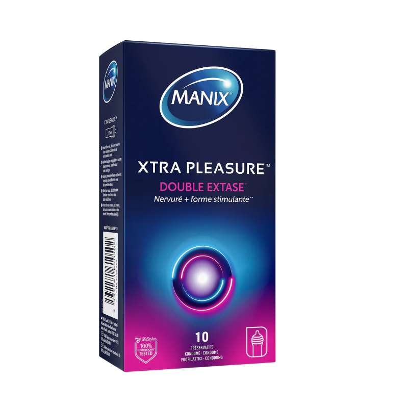 PRESERV MANIX XTRA PLEASURE B/12