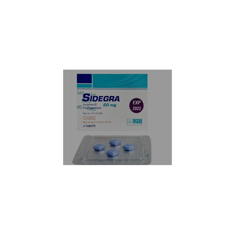 SIDEGRA 50MG CPR B/4