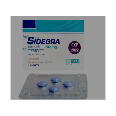 SIDEGRA 50MG CPR B/4