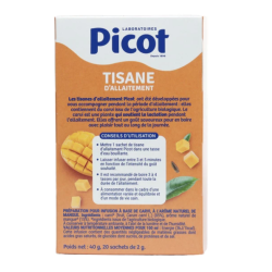 Picot tisane d'allaitement saveur mangue bio sachets