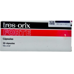 TRES ORIX FORTE CAPS B/20